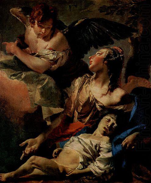 Hagar und Ismael, Pendant zu, Giovanni Battista Tiepolo